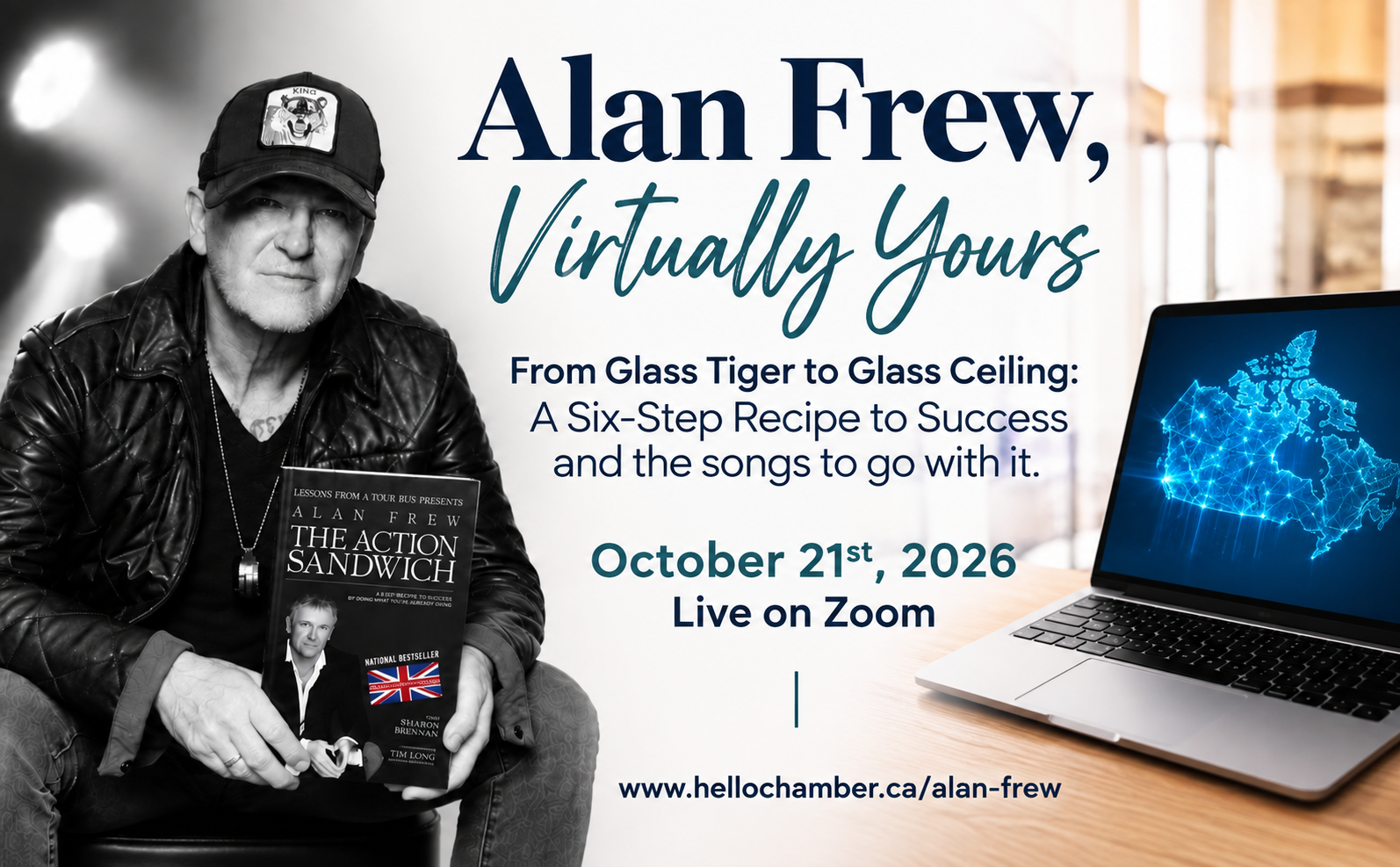 Alan Frew performing on stage